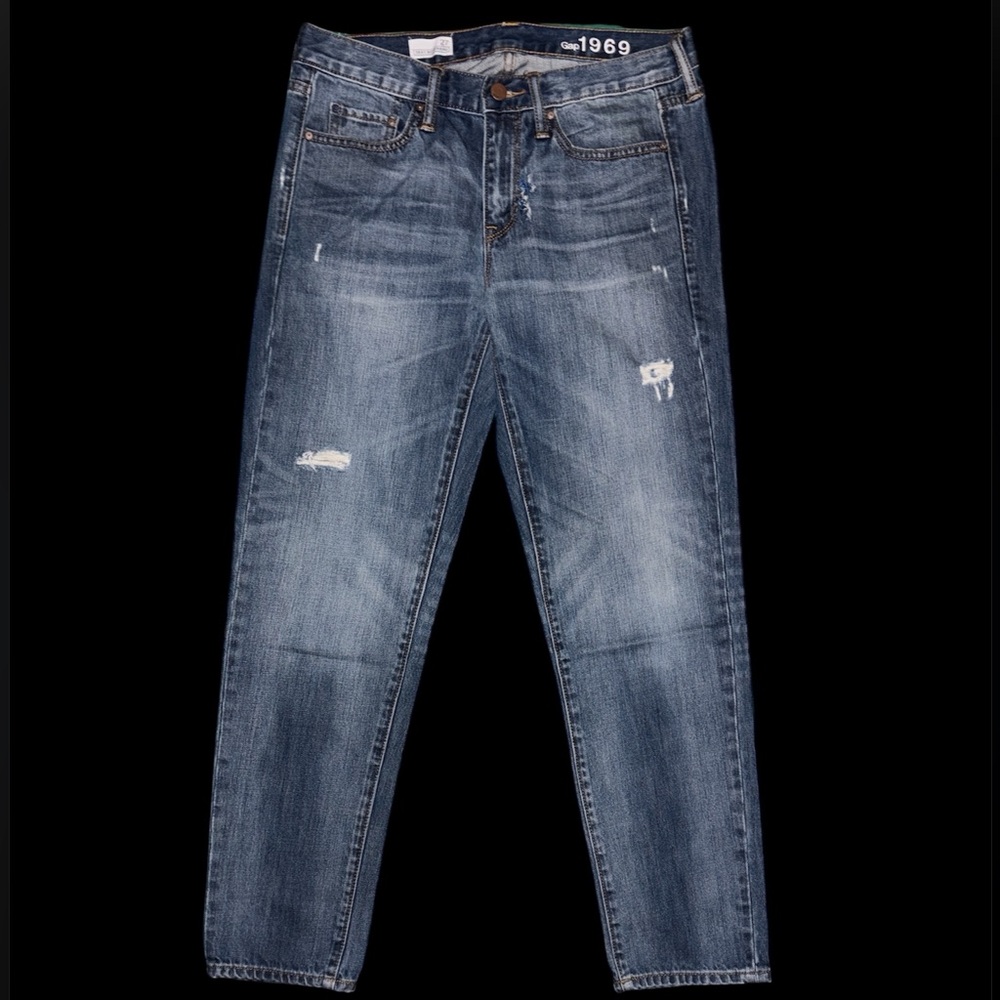 GAP 1969, Sexy Boyfriend, Straight Jeans, Size 27